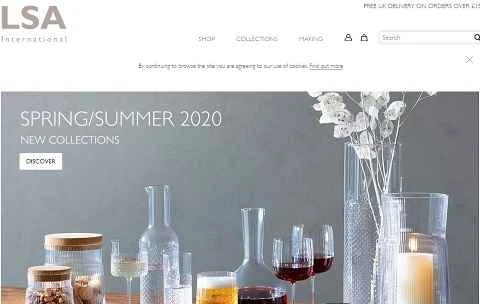 LSA International 公式サイト: 有名なヨーロッパの磁器ブランド。