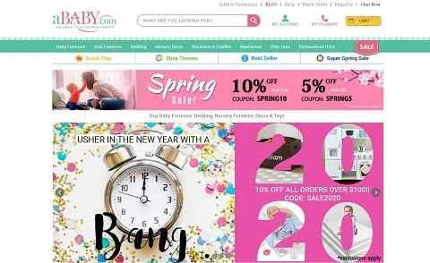 ABaby 公式ウェブサイト、ベビー・子供用家具を扱う米国のオンライン ストア。