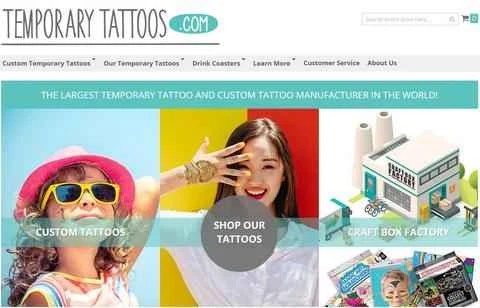 テンポラリータトゥー公式サイト - アメリカのテンポラリータトゥーブランド