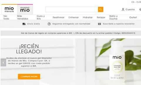 Mio Skincare スペイン公式ウェブサイト - オンラインショッピングサイト：英国のナチュラルスキンケアブランド