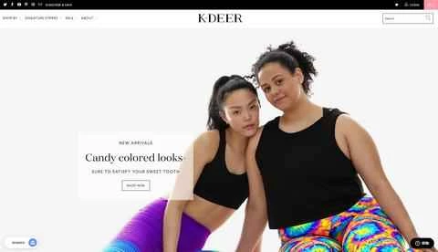 K-Deer公式サイト：アメリカのスポーツウェアブランド