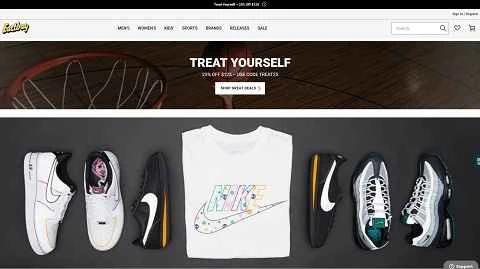 米国を拠点とするスポーツウェアブランドのオンライン小売業者、Eastbay。