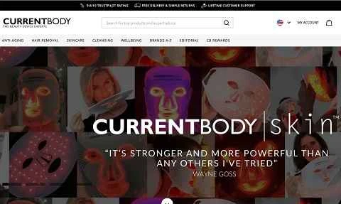 Currentbody（米国およびカナダ）公式サイト：英国の美容機器