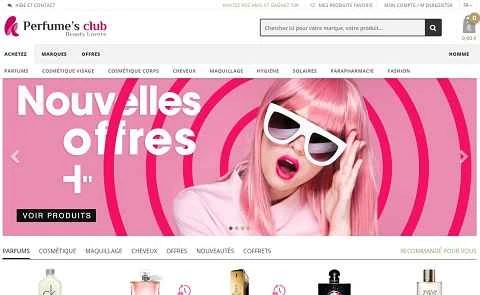 Perfumes Club France 公式ウェブサイト FR スペインのビューティーショップ