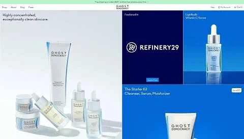 Ghost Democracy公式サイト - アメリカのニッチスキンケアブランド