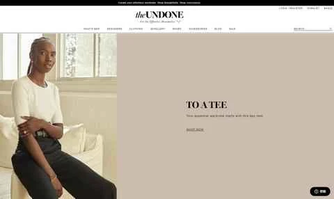 オーストラリアのファッションブロガーブランド、The Undone 公式サイト。