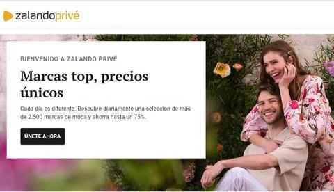 Zalando Prive は、有名なヨーロッパのアパレルおよび靴の小売業者のスペイン語公式ウェブサイトです。
