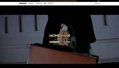 香港の時計ブランドUNDONE公式サイトでは、パーソナライズされたカスタマイズをサポートしています。