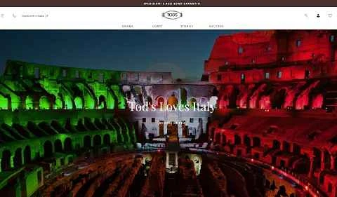 トッズの公式サイト：イタリアの有名な靴とバッグのブランド