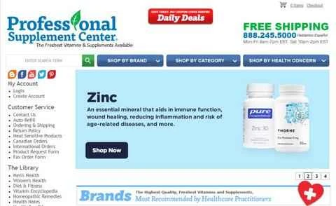 プロフェッショナルサプリメントセンター公式ウェブサイト - アメリカの有名な健康サプリメントオンラインストア