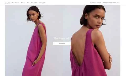 COS（Collection of Style）公式サイト：イギリスの高級ファッションブランド