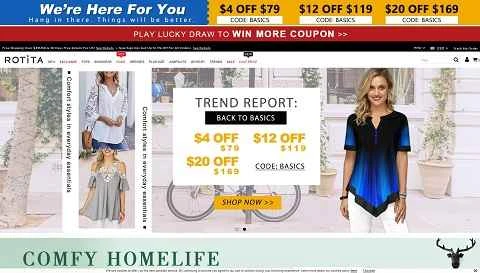 Rotita US公式サイト オンラインファッションストア