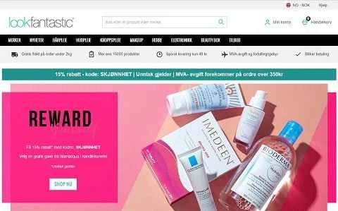 Lookfantastic Norway公式サイト 英国No.スキンケアブランド - 1ページ目 Lookfantastic挪威官网 NO 英国护肤品品牌 第1张