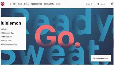 ルルレモンUS公式サイト、1ページ目 Lululemon美国官网 第1张