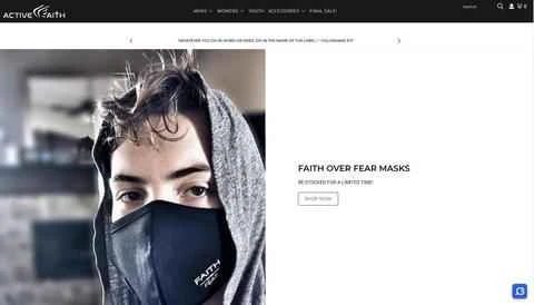 アメリカのスポーツウェアブランド、Active Faith Sports。