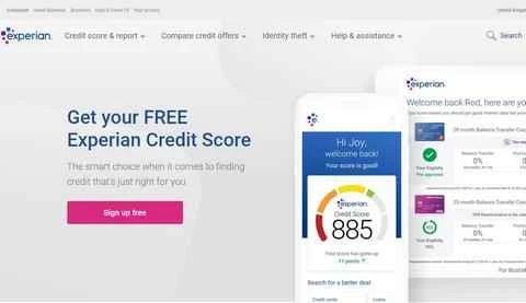 エクスペリアン公式サイト、英国のクレジットカードスコアリングサイト、1ページ目 Experian(益百利)官网 英国信用卡评分网站 第1张