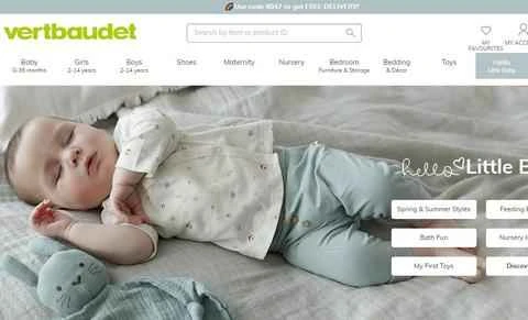 Vertbaudet 公式サイト、英国の子供服ショッピングサイト、画像 1 Vertbaudet官网 英国童装购物网站 第1张
