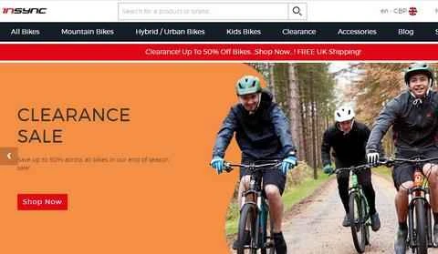 Insync Bikes 公式英国オンライン自転車ストア