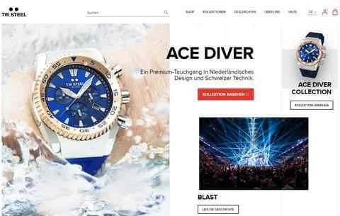 TW Steel UK 公式ウェブサイト