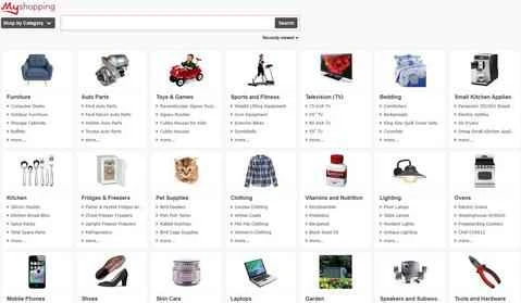 myshopping公式サイト、オーストラリアのショッピング比較ウェブサイト
