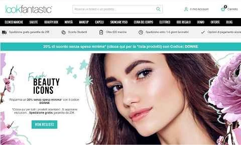 Lookfantastic Italy 公式サイト IT UK スキンケアブランド