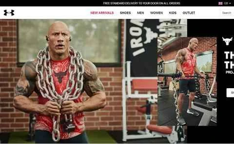 アンダーアーマーUK公式サイトオンラインショッピングサイト