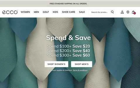 Ecco Shoes Australia 公式ウェブサイト