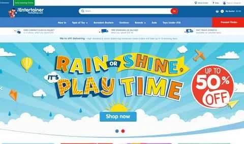 The Entertaine TheToyShopr 公式サイト、英国のおもちゃショッピングサイト、画像 1 The Entertaine TheToyShopr官网 英国玩具购物网站 第1张