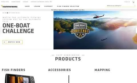 Humminbird は、ソナー魚群探知機および海洋 GPS 機器の世界トップ ブランドです。