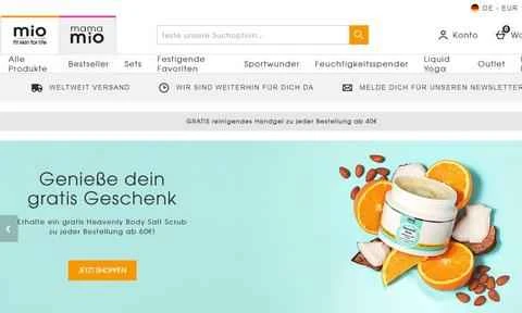 Mio Skincare ドイツ公式サイト - オンラインショッピングサイト：英国のナチュラルスキンケアブランド