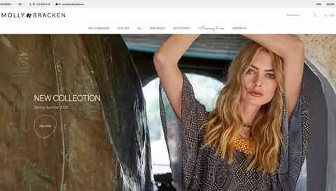 モリー・ブラッケン公式サイト：フランスのファッション婦人服ブランド