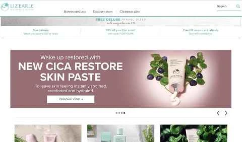 英国のナチュラル＆アクティブスキンケアブランド、リズ・アール・ビューティー