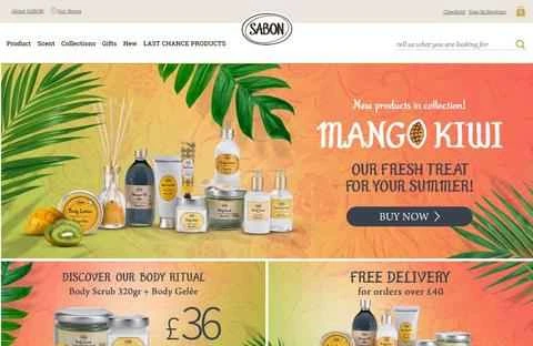 Sabon UK公式サイト：オールナチュラルボディケアブランド