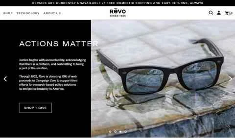 Revo公式サイト - アメリカのサングラスブランド