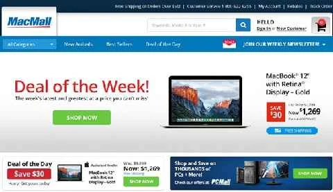 MacMall公式サイト Apple正規販売店