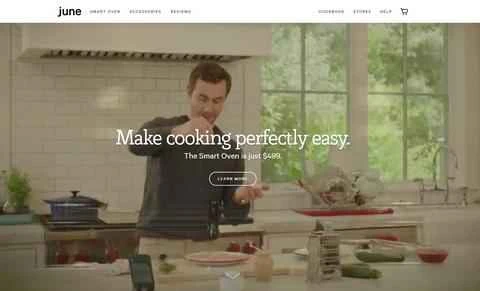 June Oven公式ウェブサイト - アメリカンオーブンショッピングウェブサイト