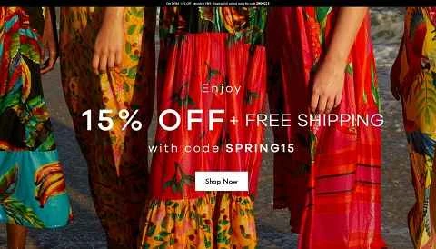 ブラジルの女性服ブランドの宝庫、FARM Rioが米国のウェブサイトに公式に掲載されました。