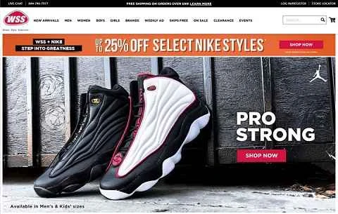 ShopWSS公式サイト - アメリカのスポーツシューズストア