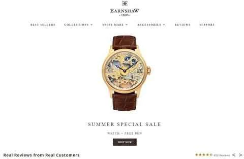 トーマス・アーンショウ公式サイト - イギリスの時計ブランド