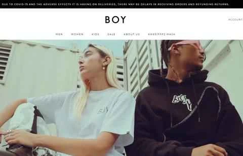 BOY London 公式サイト、イギリスのストリートウェアブランド、画像 1 BOY London官网 英国街头服饰品牌 第1张