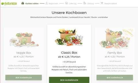HelloFresh公式サイト AT オーストリア ファミリービュッフェデリバリー - 画像1 HelloFresh官网 AT 奥地利家庭自助餐配送 第1张