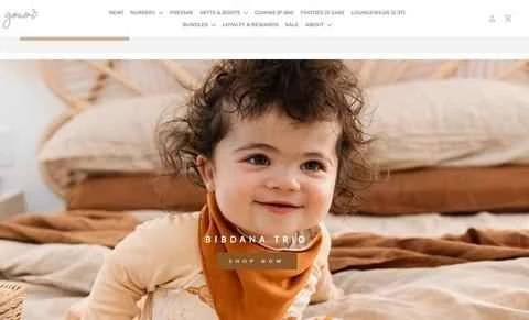 Goumi Kids公式サイト、米国の子供用品ウェブサイト