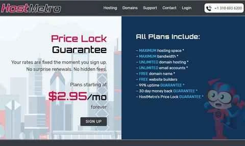 HostMetro公式サイト - 米国のホスティングプロバイダー