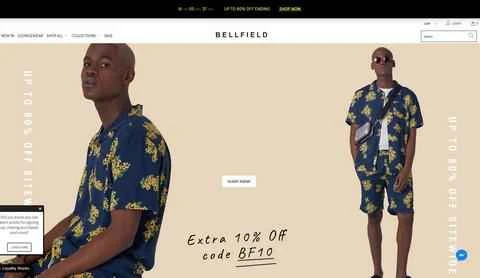 ベルフィールド公式サイト：ロンドン、イギリスのファッションメンズウェア