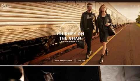 RMウィリアムズ米国公式ウェブサイト