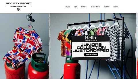英国のストリートウェアおよびスポーツウェア ブランド、Society Sport。