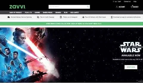 Zavvi 公式ウェブサイト: 英国を代表するオーディオビジュアル、書籍、ゲーム小売業者。