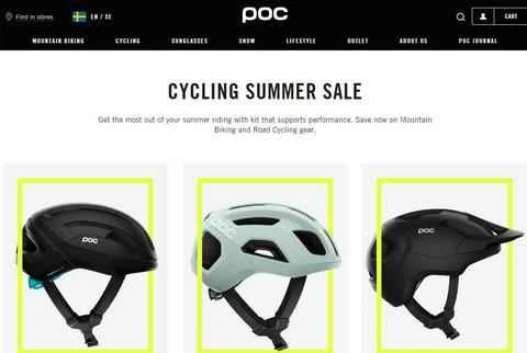 スウェーデンのエクストリームスポーツブランド、POC Sports。