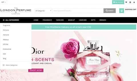 ロンドンパフューム公式サイト：英国の高級美容小売業者