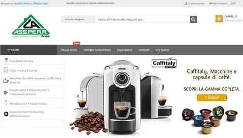 ASS.PE.RR公式サイト、イタリアの家庭用品ウェブサイト